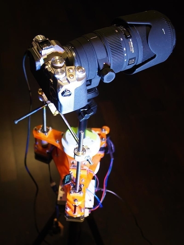 Panoramic Head / Pan-Tilt camera mount (heavy-duty) 3D Print 214654