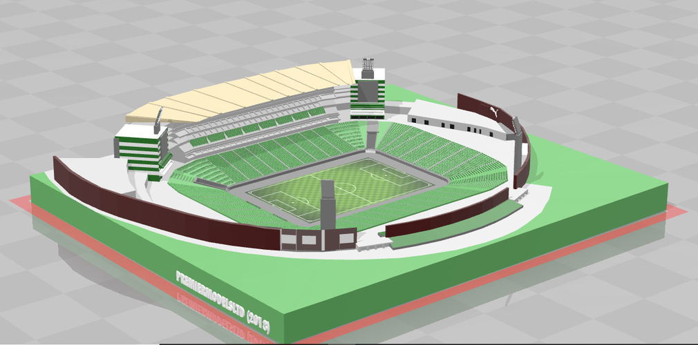 Laguna Santos - Estadio Corona 3D Print 214722