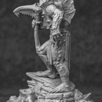 Turtle Barbarian Statue Kit - Thumbnail 2