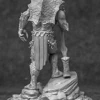 Turtle Barbarian Statue Kit - Thumbnail 3