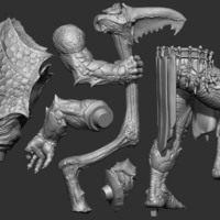 Turtle Barbarian Statue Kit - Thumbnail 6