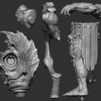 Turtle Barbarian Statue Kit - Thumbnail 8