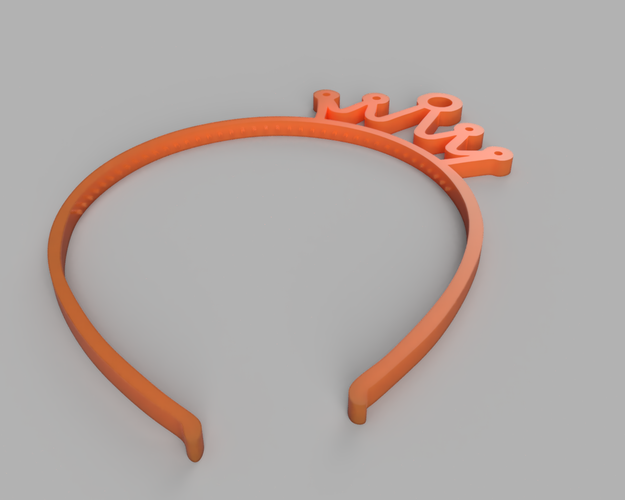 Hair band  3D Print 214739