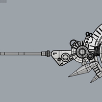 Rita Repulsa Staff from mighty morphin Power Rangers - Thumbnail 5