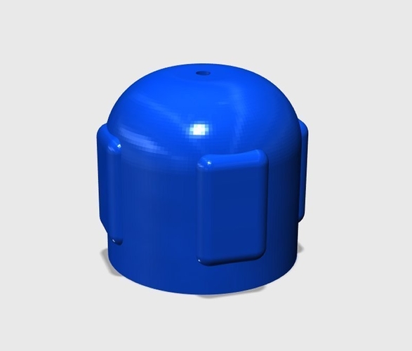 SCUBA - DIN Regulator Dust Cap 03 3D Print 214927