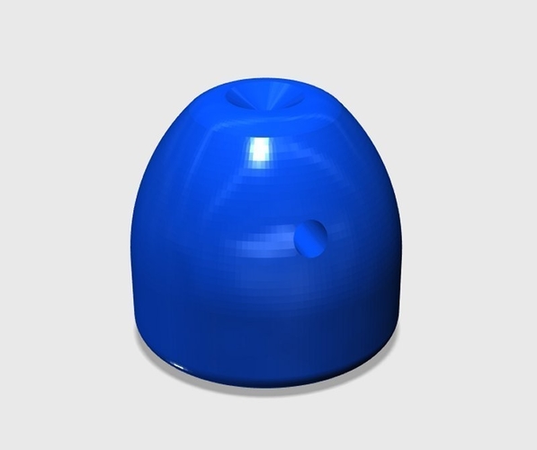 SCUBA - INT or YOKE Regulator Dust Cap 02 3D Print 214928