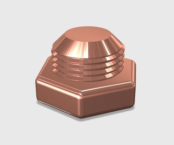 SCUBA - DIN Tank Dust Cap 3D Print 214929