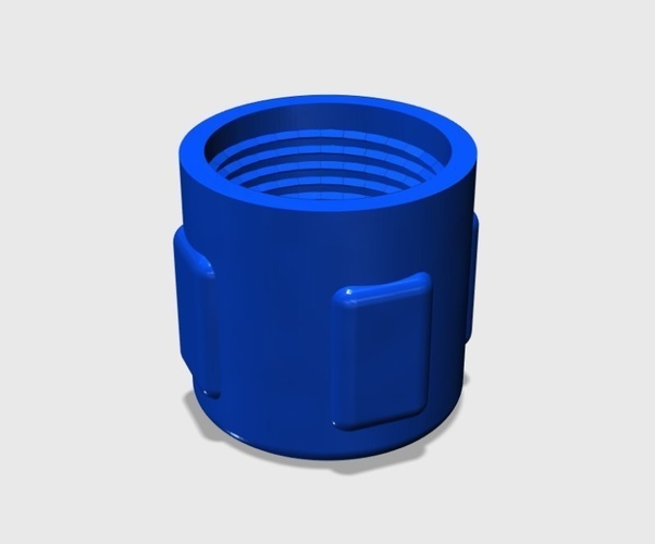 SCUBA - DIN Regulator Dust Cap 02 3D Print 214930
