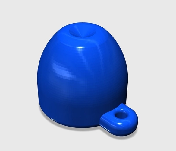 SCUBA - INT or YOKE Regulator Dust Cap 01 3D Print 214933