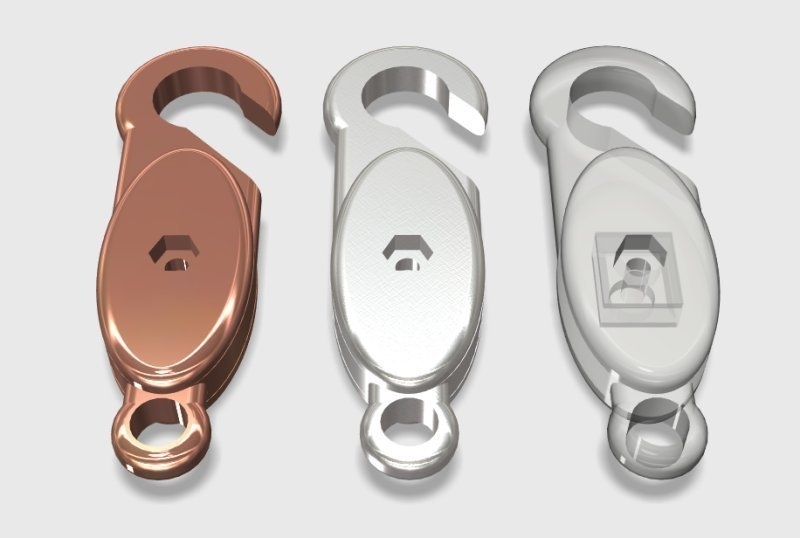 SCUBA - Carabiner Type - LP Hose Clip