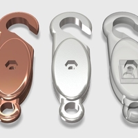 SCUBA - Carabiner Type - LP Hose Clip - Thumbnail 1