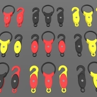 SCUBA - LP And HP Hose Clip And Octopus O-RING Holder - Thumbnail 4