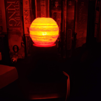 Moon Lamp with concrete/printed base - Thumbnail 8