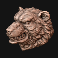 Bear head - Thumbnail 3