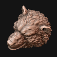 Bear head - Thumbnail 4