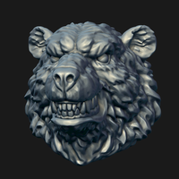 Bear head - Thumbnail 7