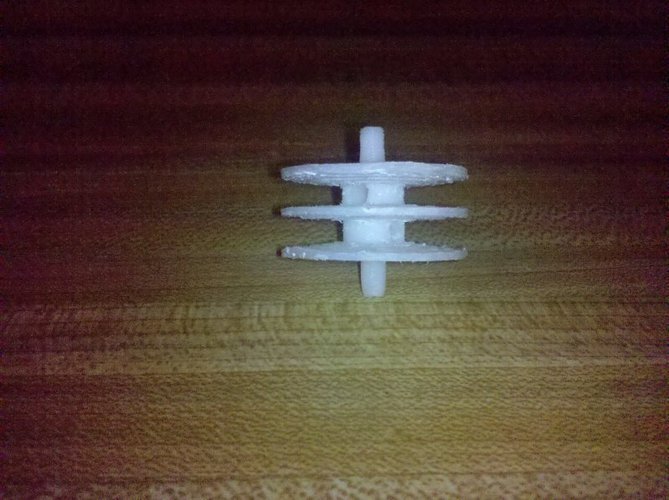 Retractible Cord  Or  RubberBand Battery 3D Print 21497