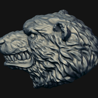 Bear head - Thumbnail 14