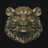Bear head - Thumbnail 19
