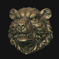Bear head - Thumbnail 22
