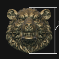Bear head - Thumbnail 23