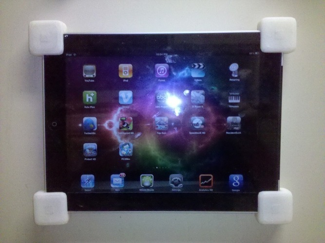 iPad Magnetic Mount 3D Print 21502