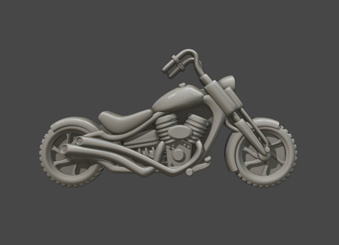 Motorcycle 3D Print 215024