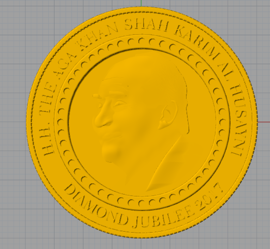 Prince Karim Agha Khan 3D Print 215098