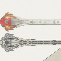Power rangers Legacy Red Ranger Sword 3D print model - Thumbnail 5