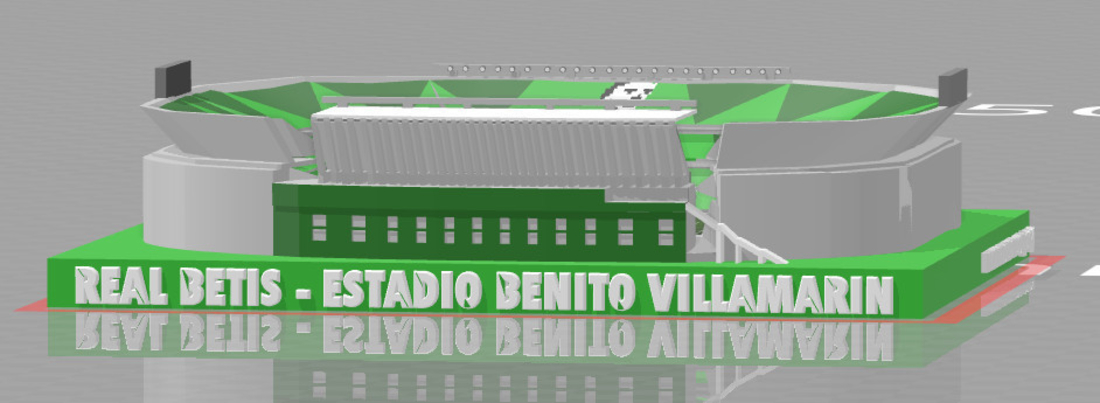 Real Betis - Estadio Benito Villamarin 3D Print 215121