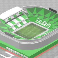 Small Real Betis - Estadio Benito Villamarin 3D Printing 215122