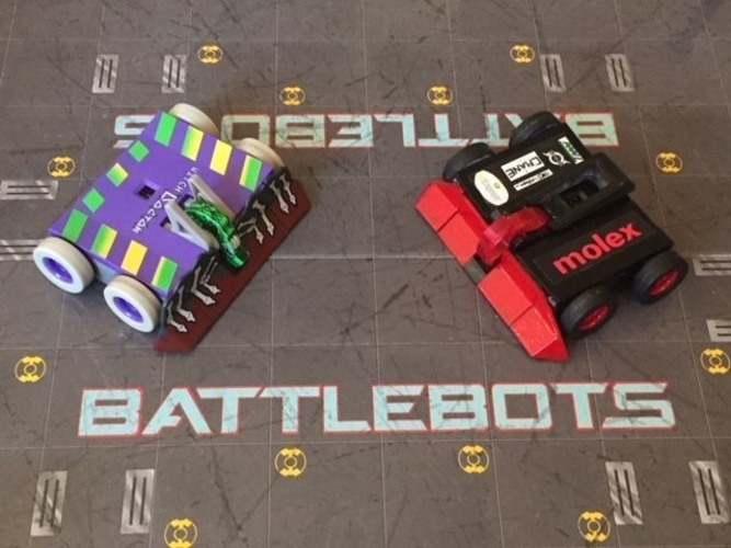 Battlebots Whiplash Blade for hexbug 3D Print 215239