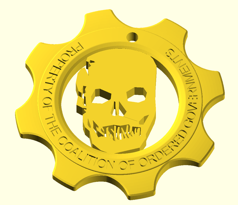 Gears of War Cogtag