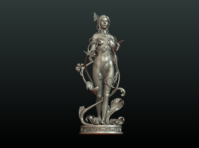 Dryad Fairy 3D Print 215297