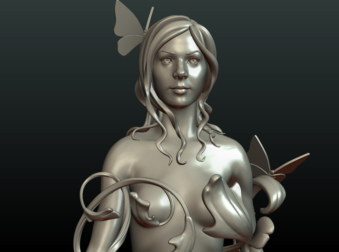 Dryad Fairy 3D Print 215305