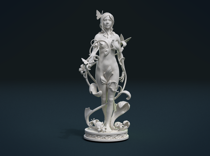 Dryad Fairy 3D Print 215311