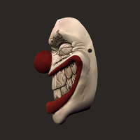Twisted metal killer clown mask cosplay halloween helmet - Thumbnail 7