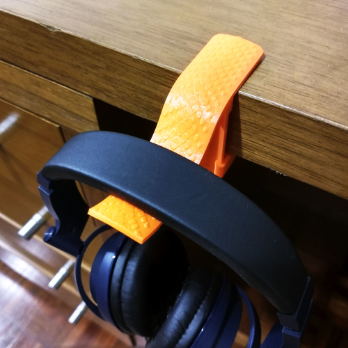 headphone holder - snake 3D Print 215440