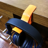 Small headphone holder - snake 3D Printing 215440