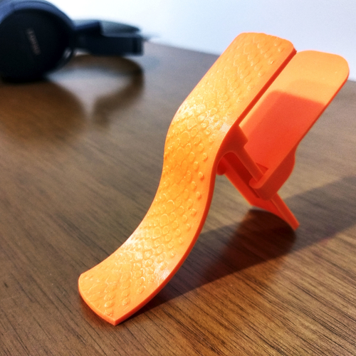 headphone holder - snake 3D Print 215443
