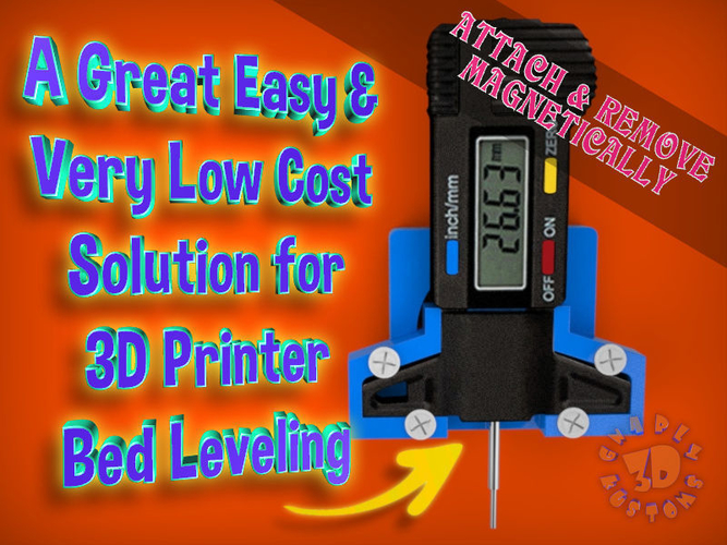 An Easy & Low Cost Solution for 3D Printer Bed Leveling