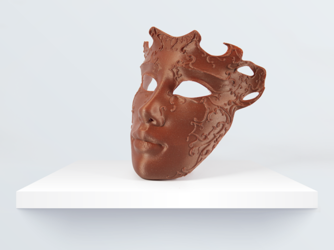 Venetian mask 3D Print 215568