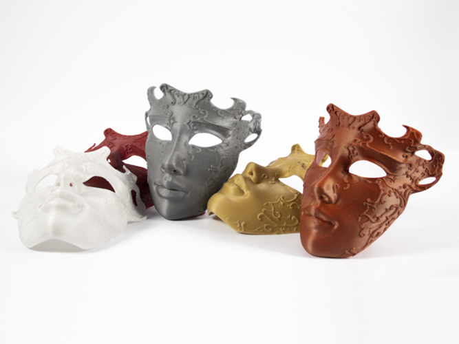 Venetian mask 3D Print 215570