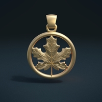 Maple Pendant - Thumbnail 1