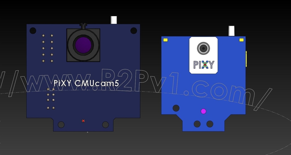 PIXY CMUcam5 & PIXY2 CMUcam5 3D Print 215632