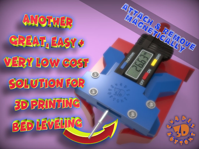 PETsFang Low Cost Solution for Bed Leveling 3D Print 215667