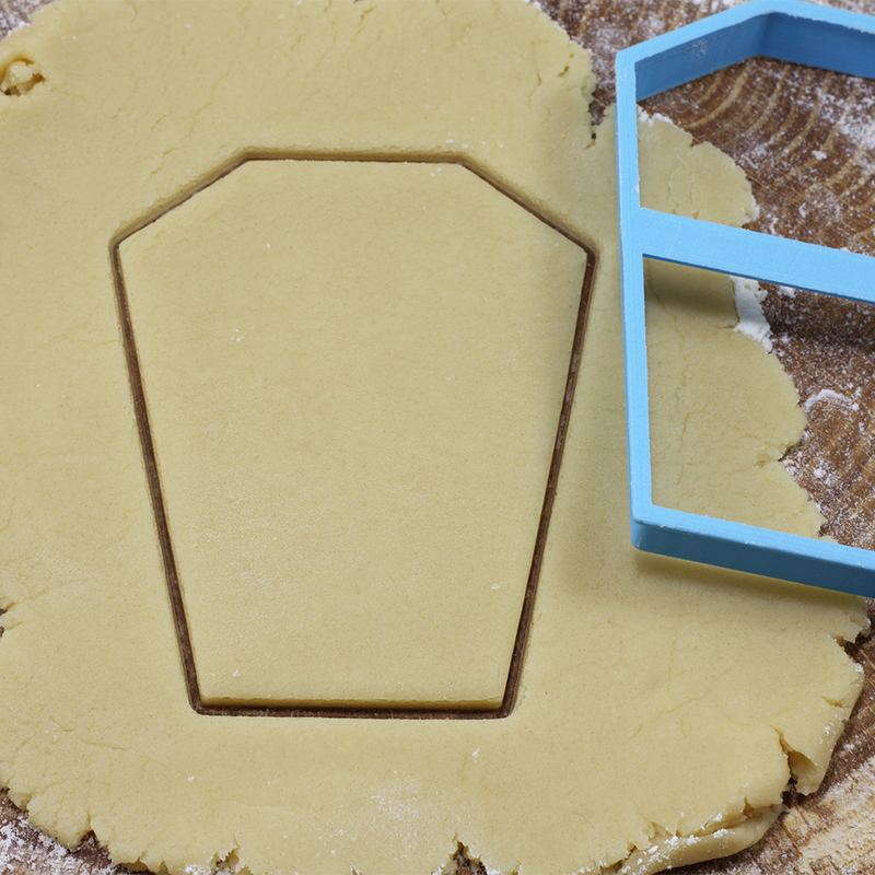 Tombstone cookie cutter for professional