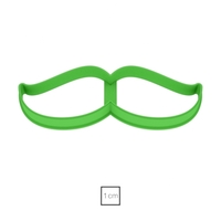 Mustache 2 cookie cutter for professional - Thumbnail 2