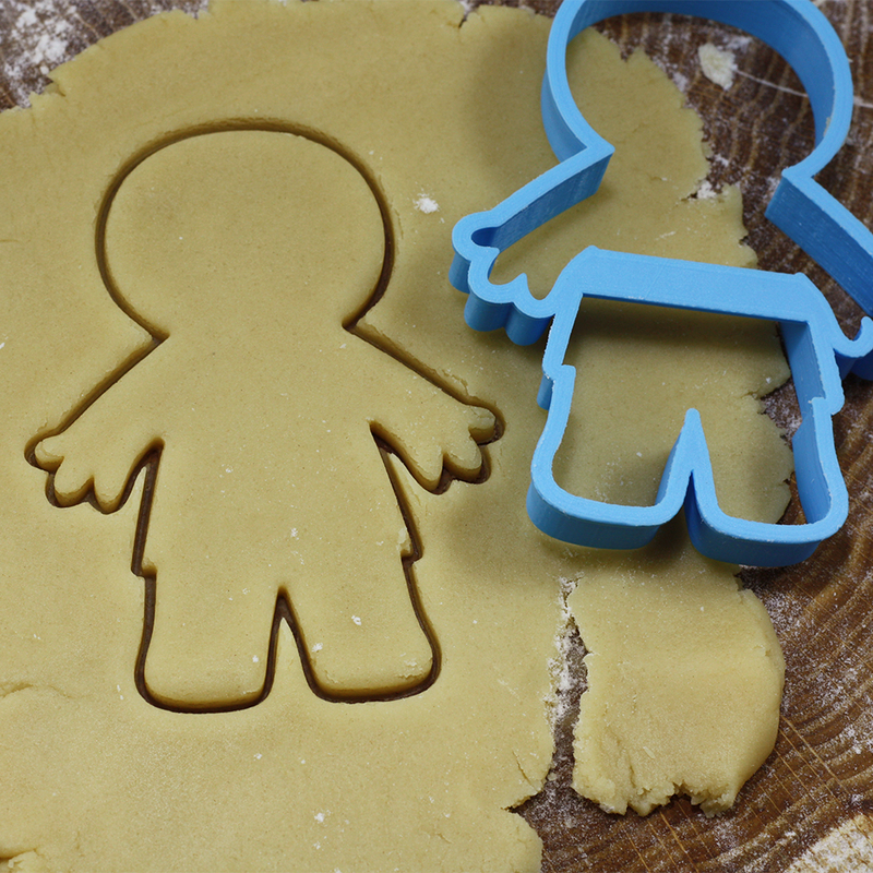 Mummy cookie cutter for professional