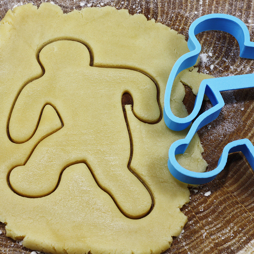 Zombies cookie cutter for professional 3D Print 215734